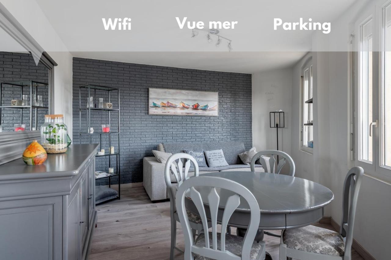 Appartement Pres Du Port Centre Et Plage - Vue Mer Курсел-сюр-Мер Екстериор снимка